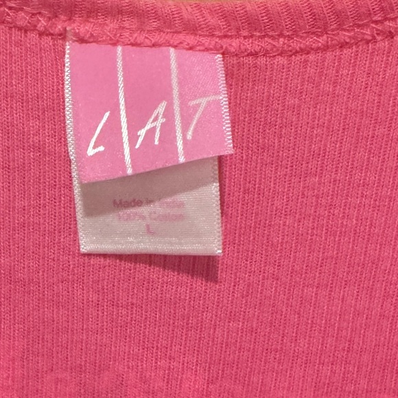 NEW!!! 👠💃NWT BROOKS & DUNN RIDE BABY RIDE CONCERT TOUR PINK TANK - L 🎼🎤🤠 - Picture 6 of 9